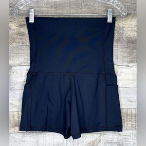 Baobei Active Women's Size Med Postpartum Nursing Recovery Shortie With Pockets